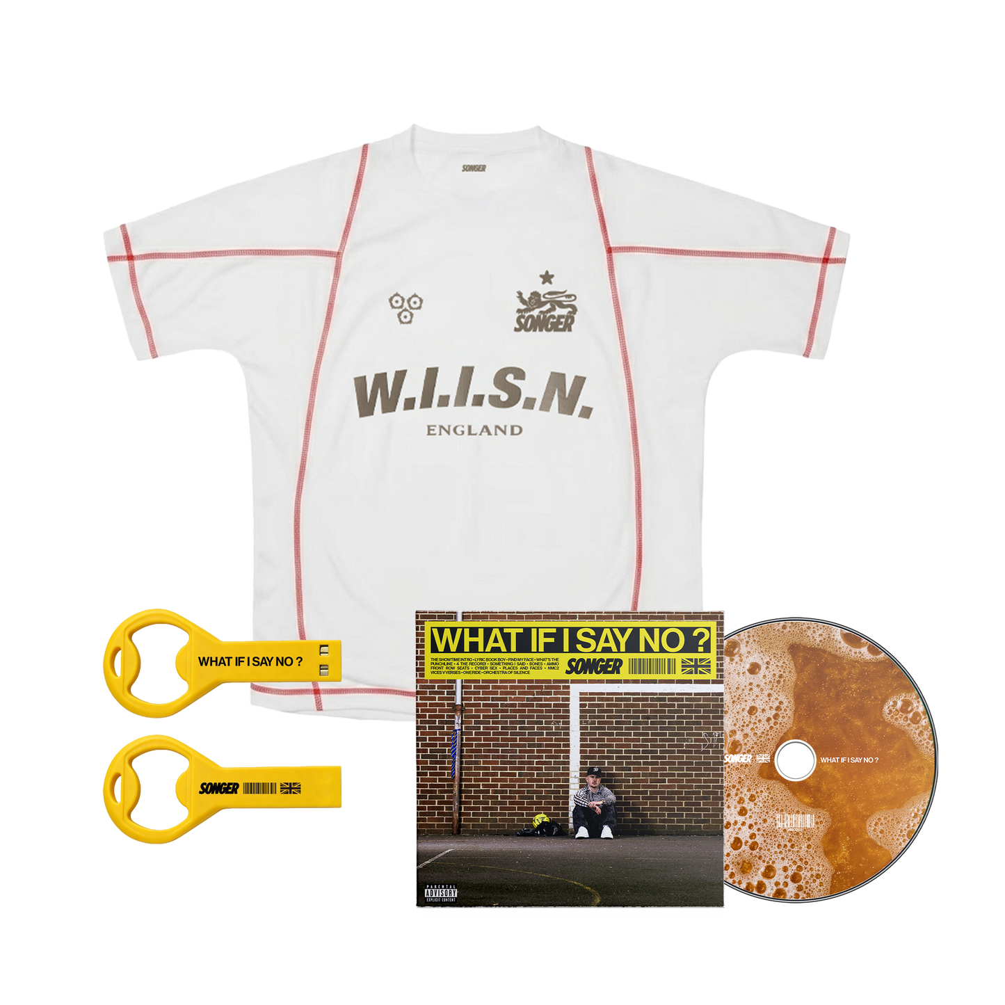 Football shirt + CD + USB Bundle