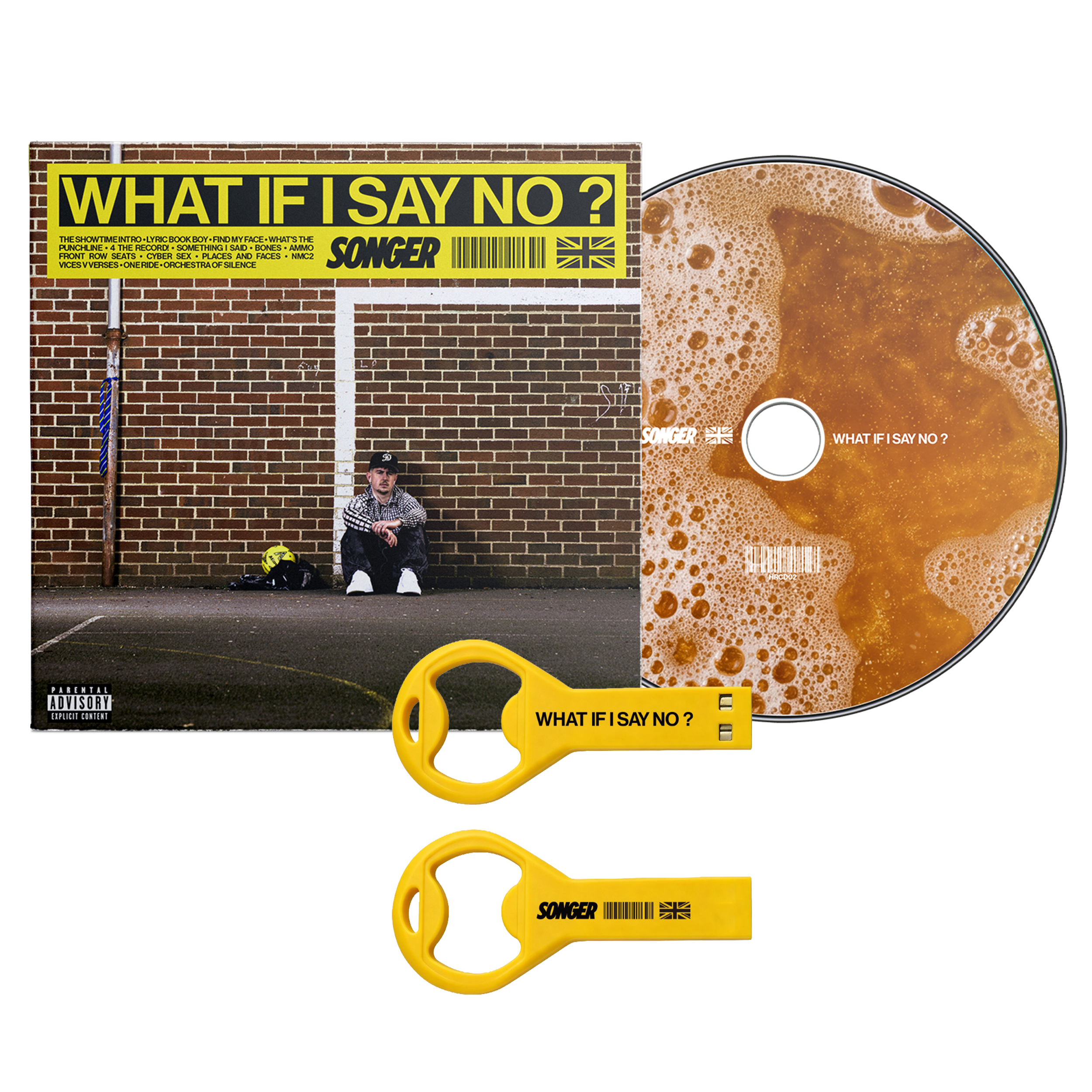邦楽 [Champagne] Kill Me If You Can CD CD + USB Bottle Opener Bundle – Songer