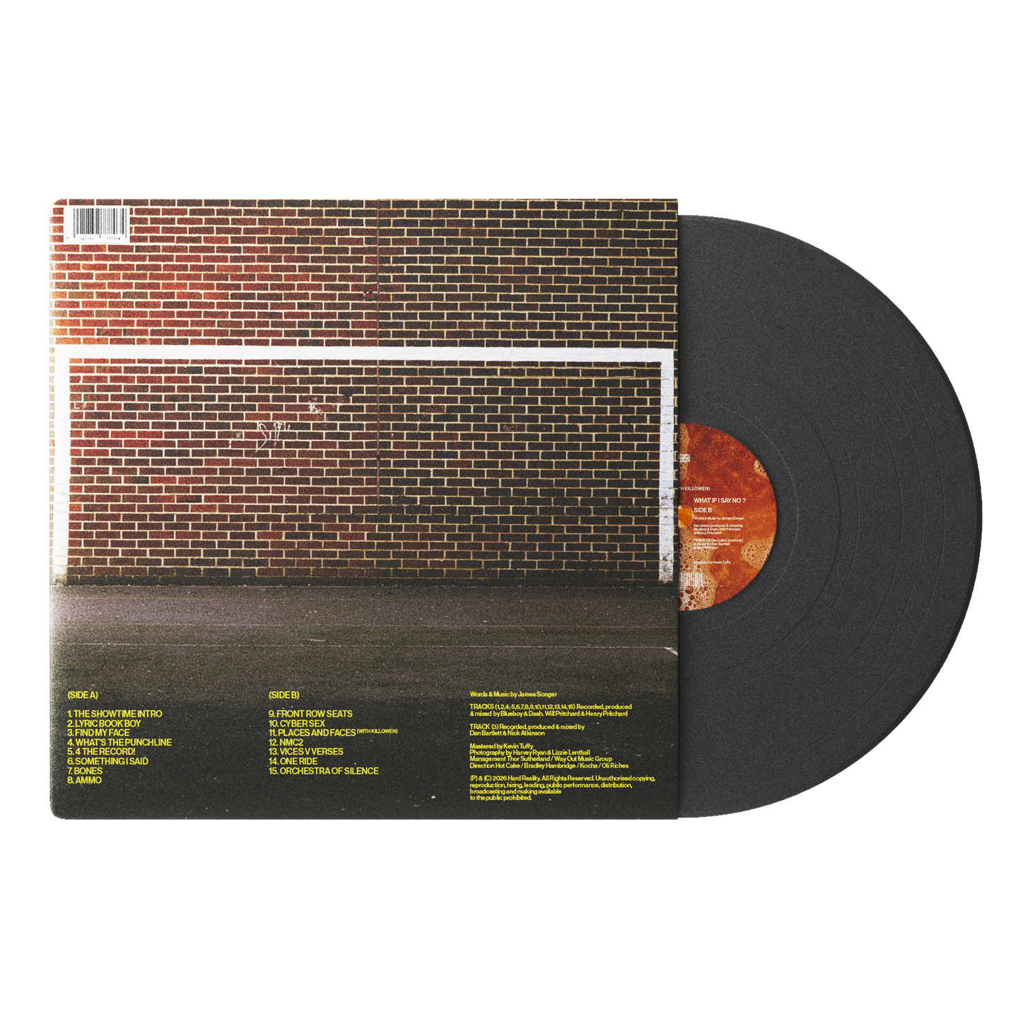 WHAT IF I SAY NO? VINYL