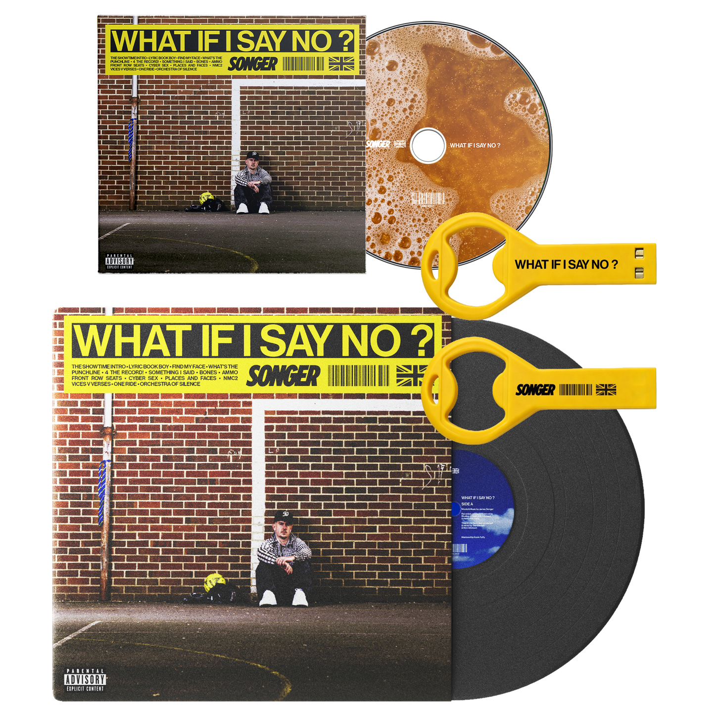 Vinyl + CD + USB Bottle Opener Bundle