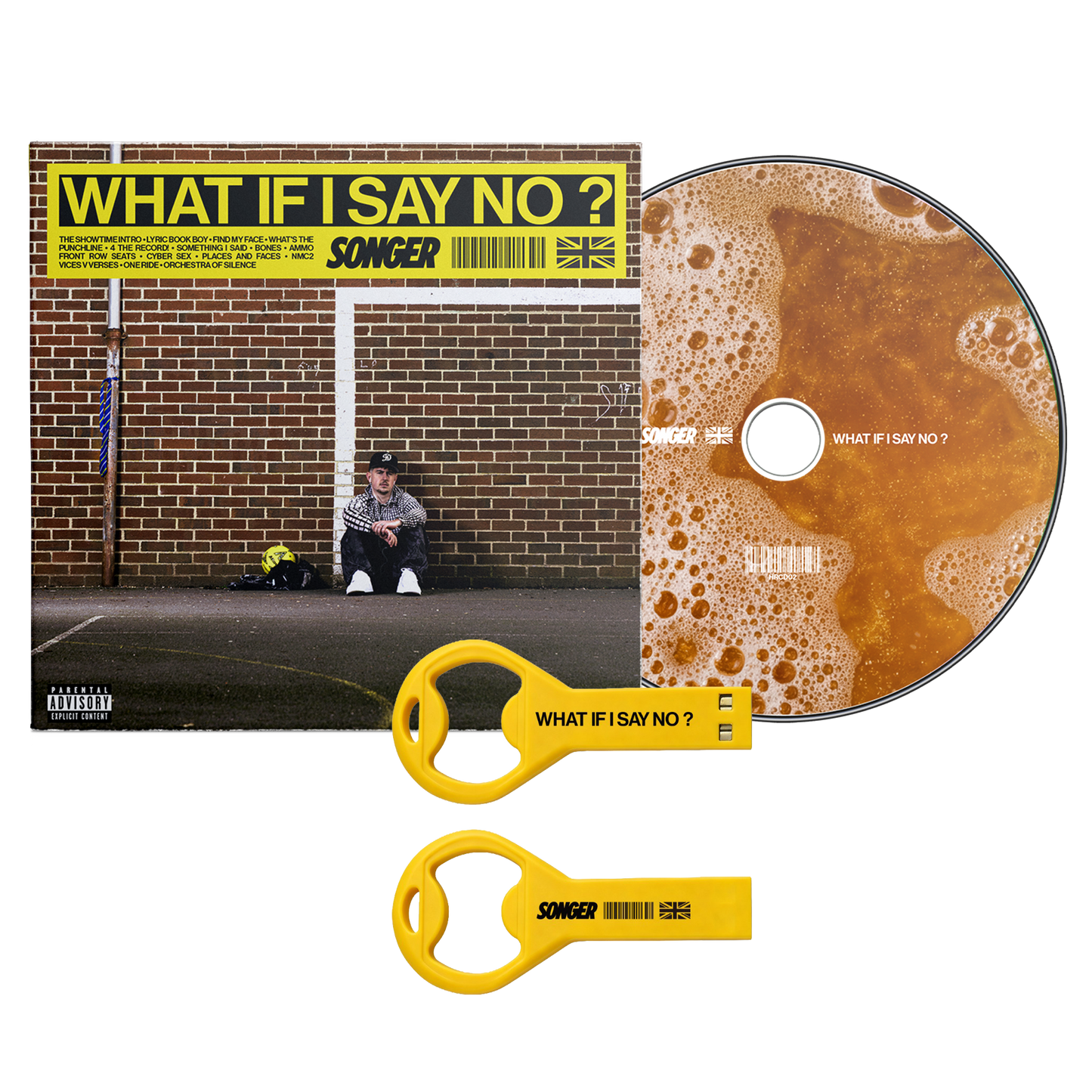 CD + USB Bottle Opener Bundle