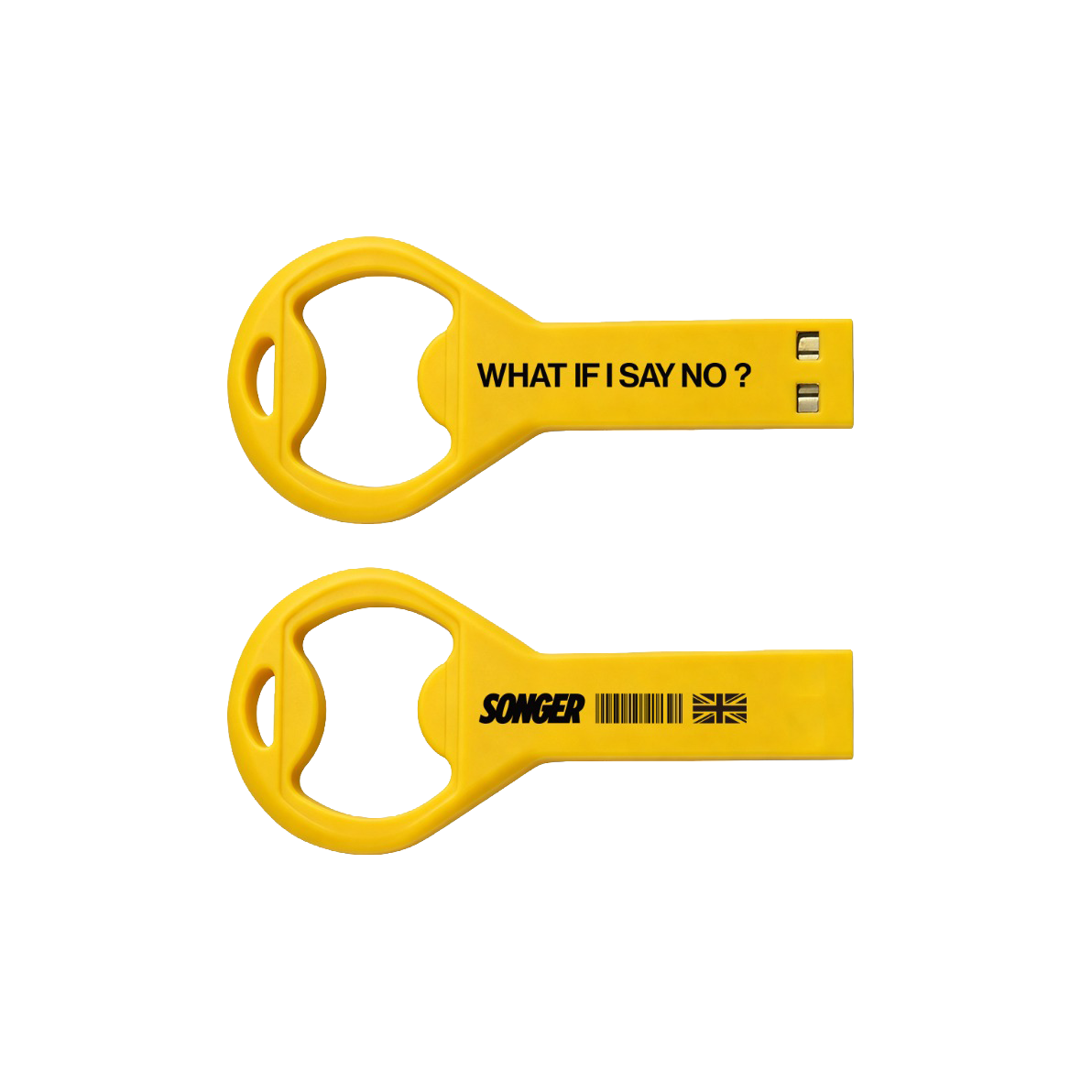 WHAT IF I SAY NO? Bottle Opener USB