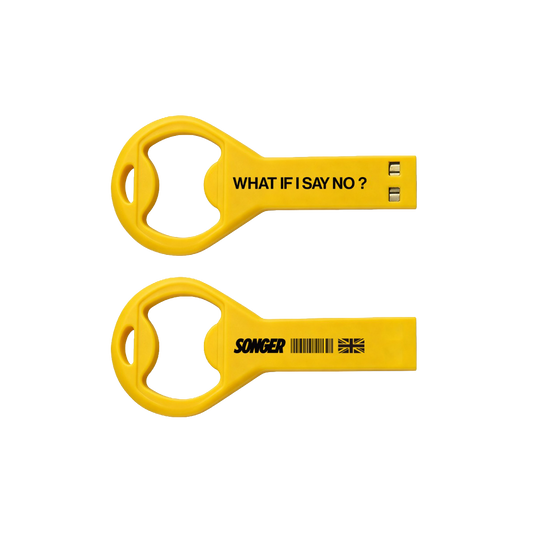WHAT IF I SAY NO? Bottle Opener USB